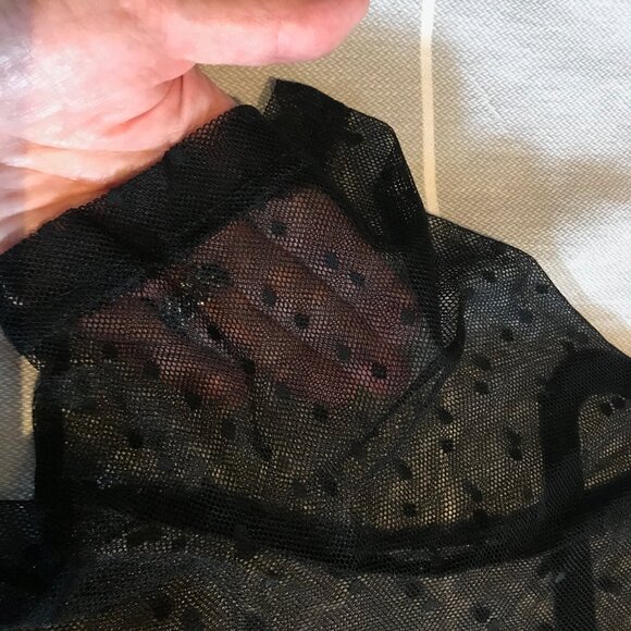 Lace black top - Picture 3 of 5
